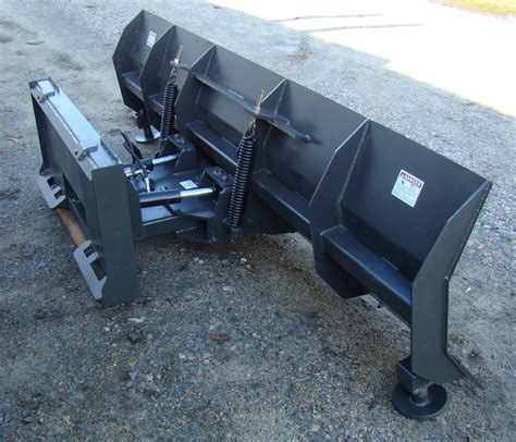 tractor skid steer snow blades